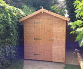 Apex Matchboard Shed 8' x 6' Bramcote